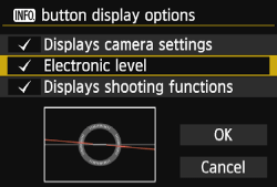 canon 70d viewfinder display