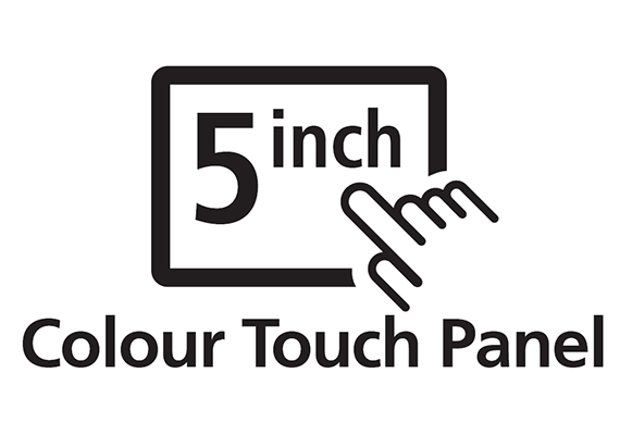 5 Colour LCD Touchscreen