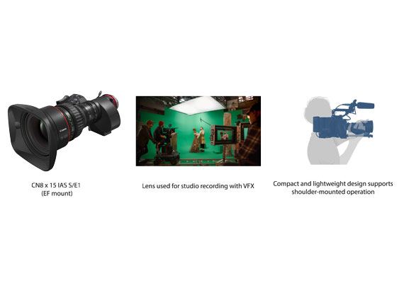 Canon thông báo ra mắt chiếc ống kính dòng Cine-Servo với phạm vi lấy nét đa dạng từ góc rộng đến telephoto