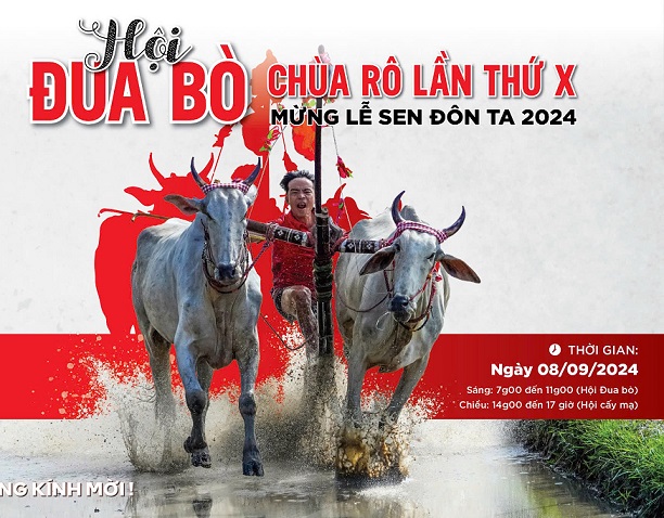 LỄ HỘI ĐUA BÒ CHÙA RÔ- TỊNH BIÊN AN GIANG