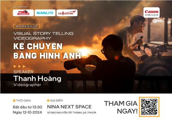 🎬 WORKSHOP LÀM PHIM - KỂ CHUYỆN BẰNG HÌNH ẢNH 🎬