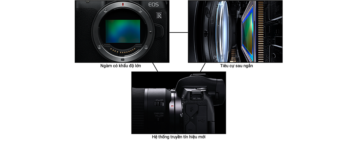 Large Aperture Mount with Short Back