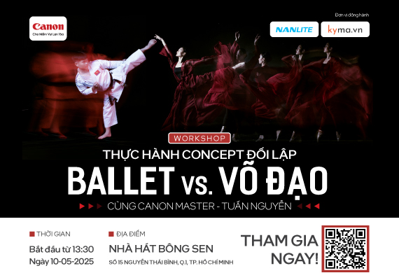 WORKSHOP "THỰC HÀNH CONCEPT BALLET vs. VÕ ĐẠO"