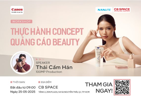 COMMERCIAL BEAUTY PHOTOSHOOTING WORKSHOP