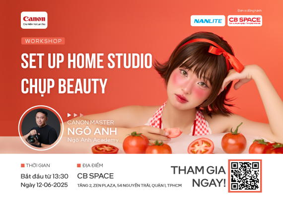 SET UP HOME STUDIO FOR BEAUTY PHOTOGRAPHY WORKSHOP