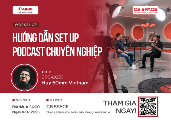WORKSHOP HƯỚNG DẪN SET UP PODCAST CHUYÊN NGHIỆP