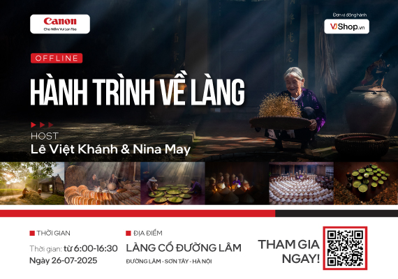 OFFLINE NHIẾP ẢNH "HÀNH TRÌNH VỀ LÀNG"