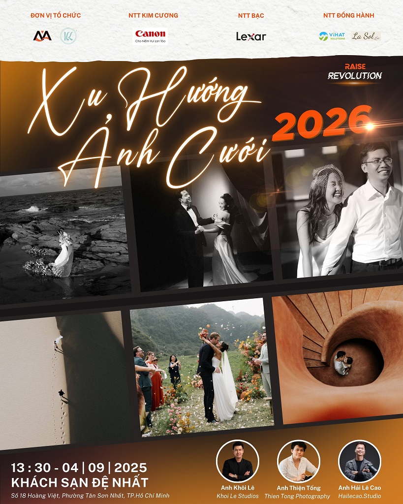 XU HƯỚNG ẢNH CƯỚI 2026