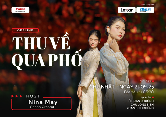 OFFLINE NHIẾP ẢNH "THU VỀ QUA PHỐ"