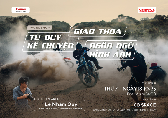 WORKSHOP: GIAO THOA TƯ DUY KỂ CHUYỆN & NGÔN NGỮ HÌNH ẢNH