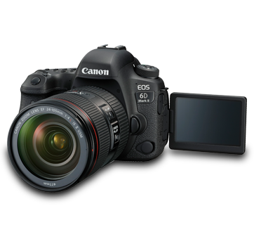 canon 6d mark 2 with lens